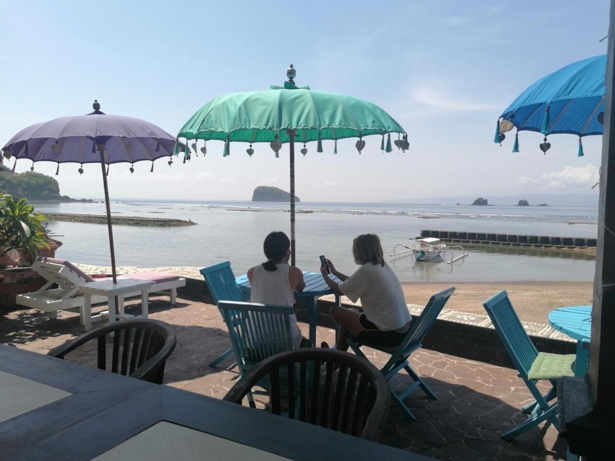 Puri Oka Beach Bungalows Candidasa Exterior foto